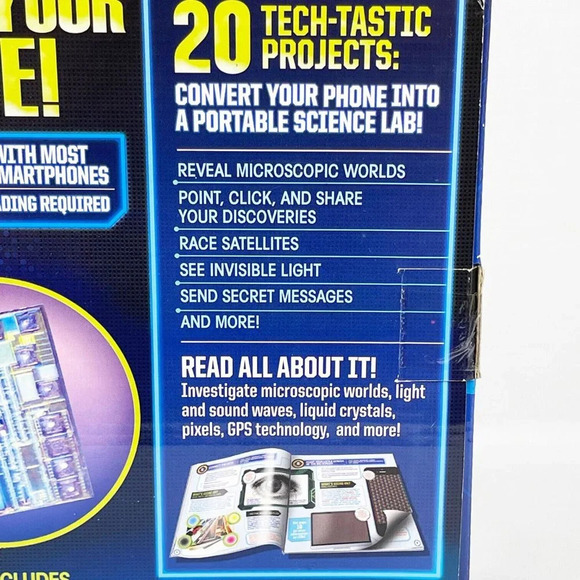 SMARTLAB SMARTPHONE SCIENCE - 20 Experiments - Works With Most Smartphones! - Picture 3 of 3